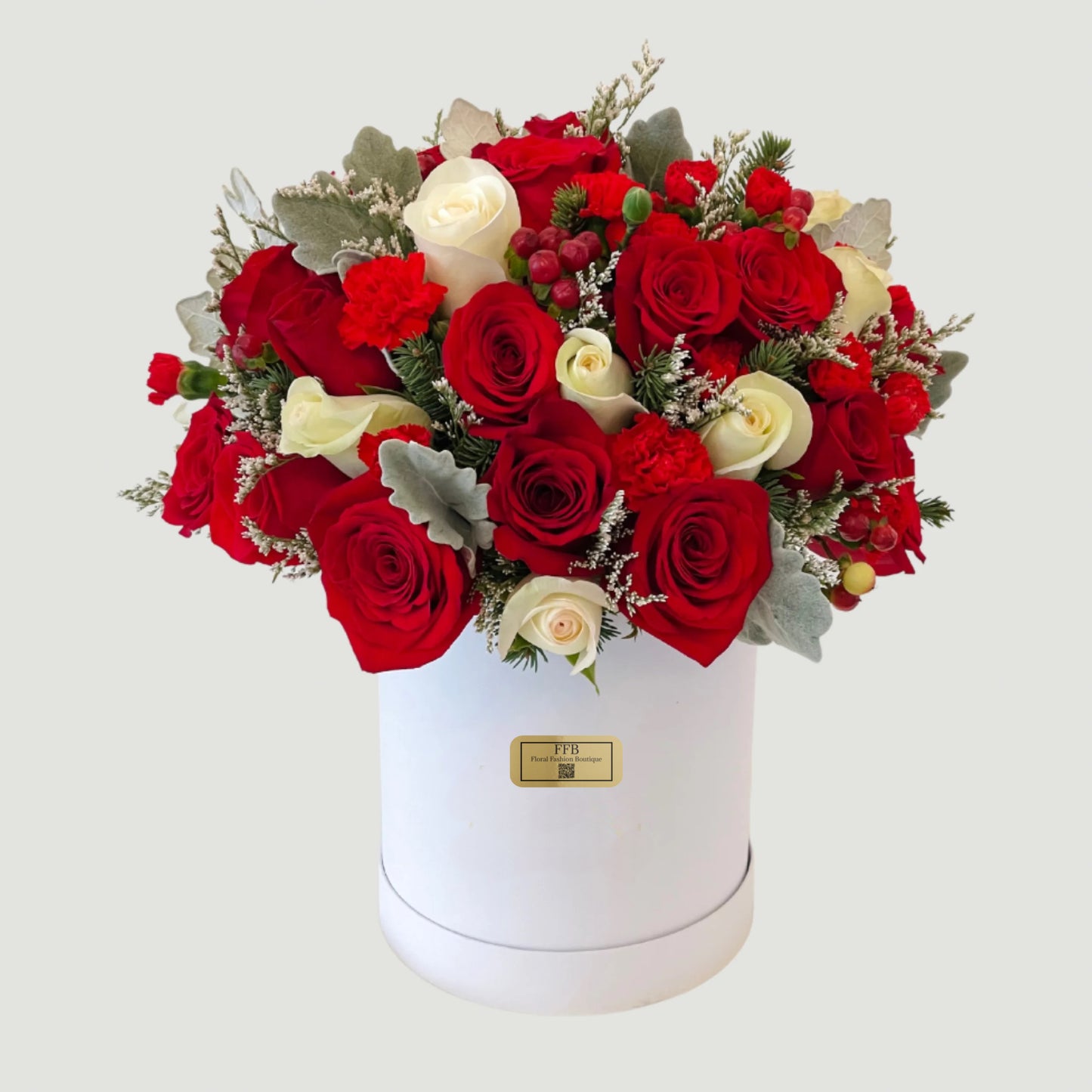 Red White Christmas box