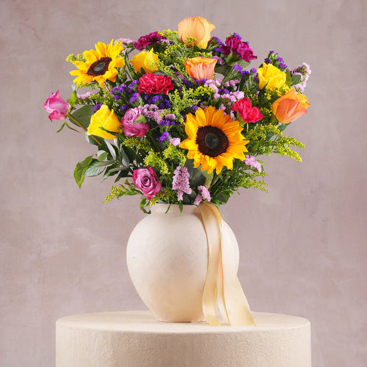 Luxury Sunflower Vase