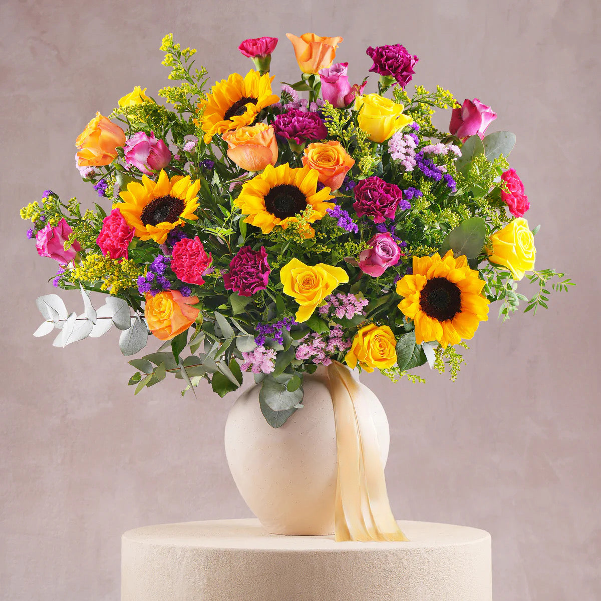 Luxury Sunflower Vase