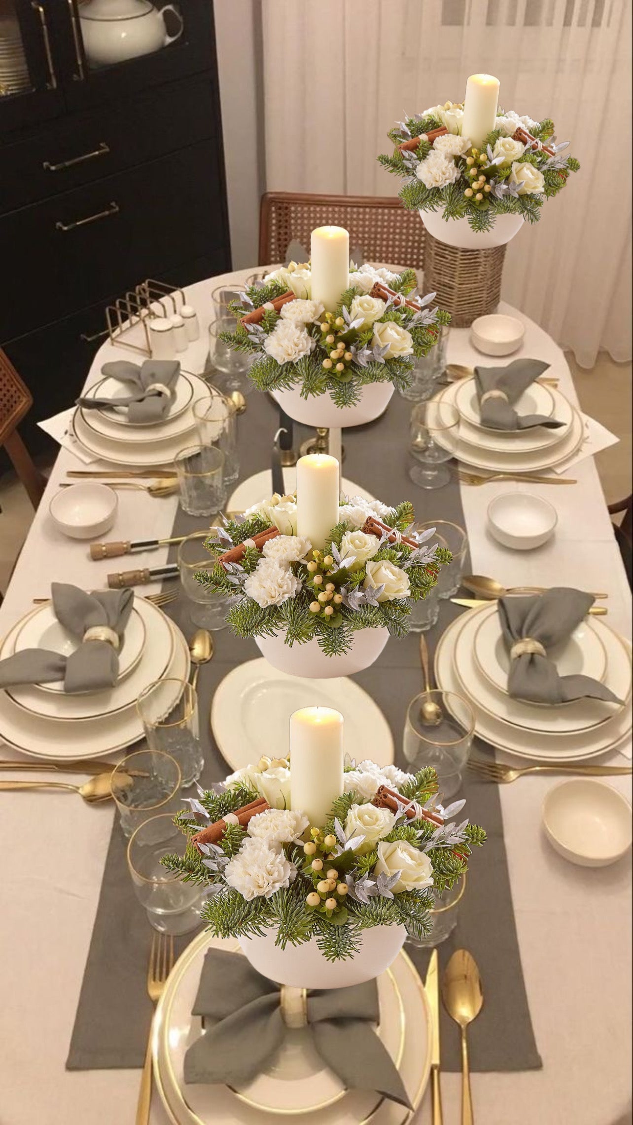 Holiday Celebration Centerpiece set