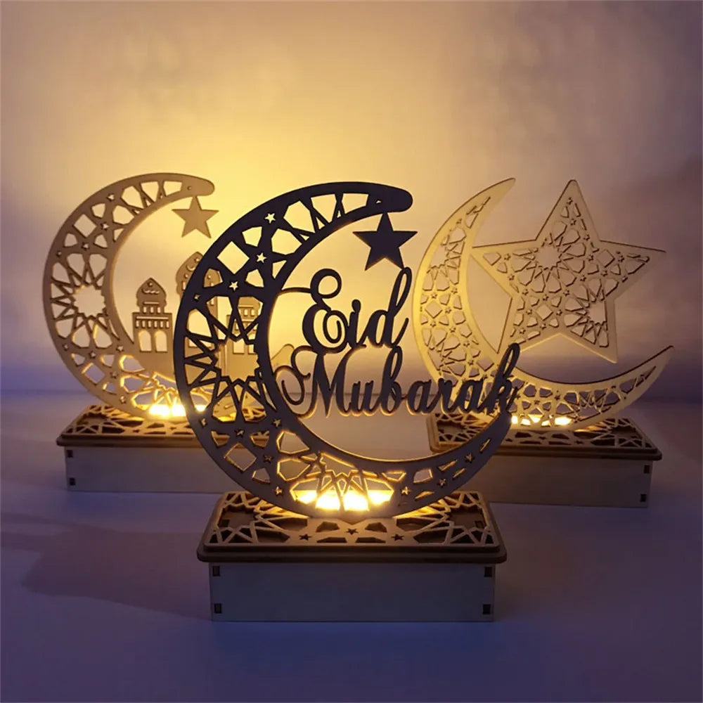 Eid Mubarak Ramadan led candles - Floral Fashion Boutique