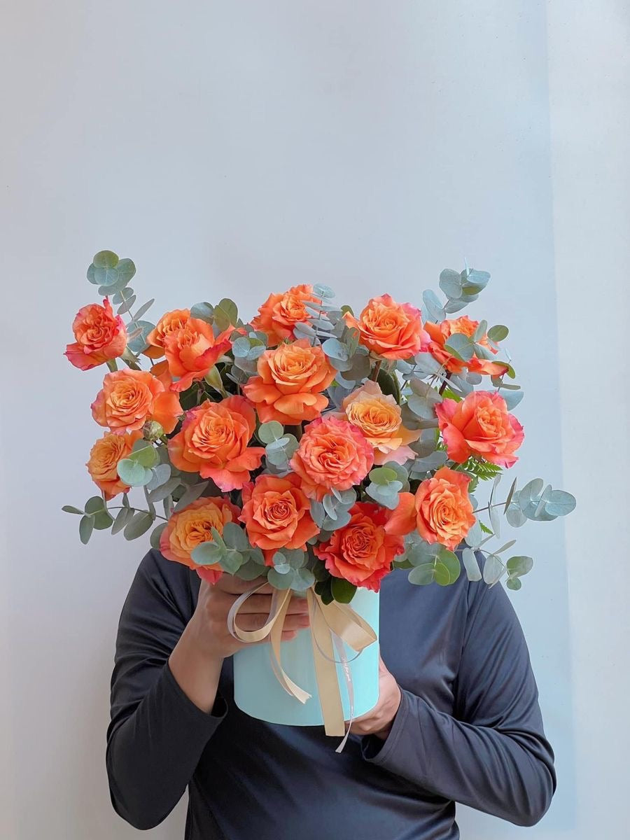 Harvest Bloom Hat Box