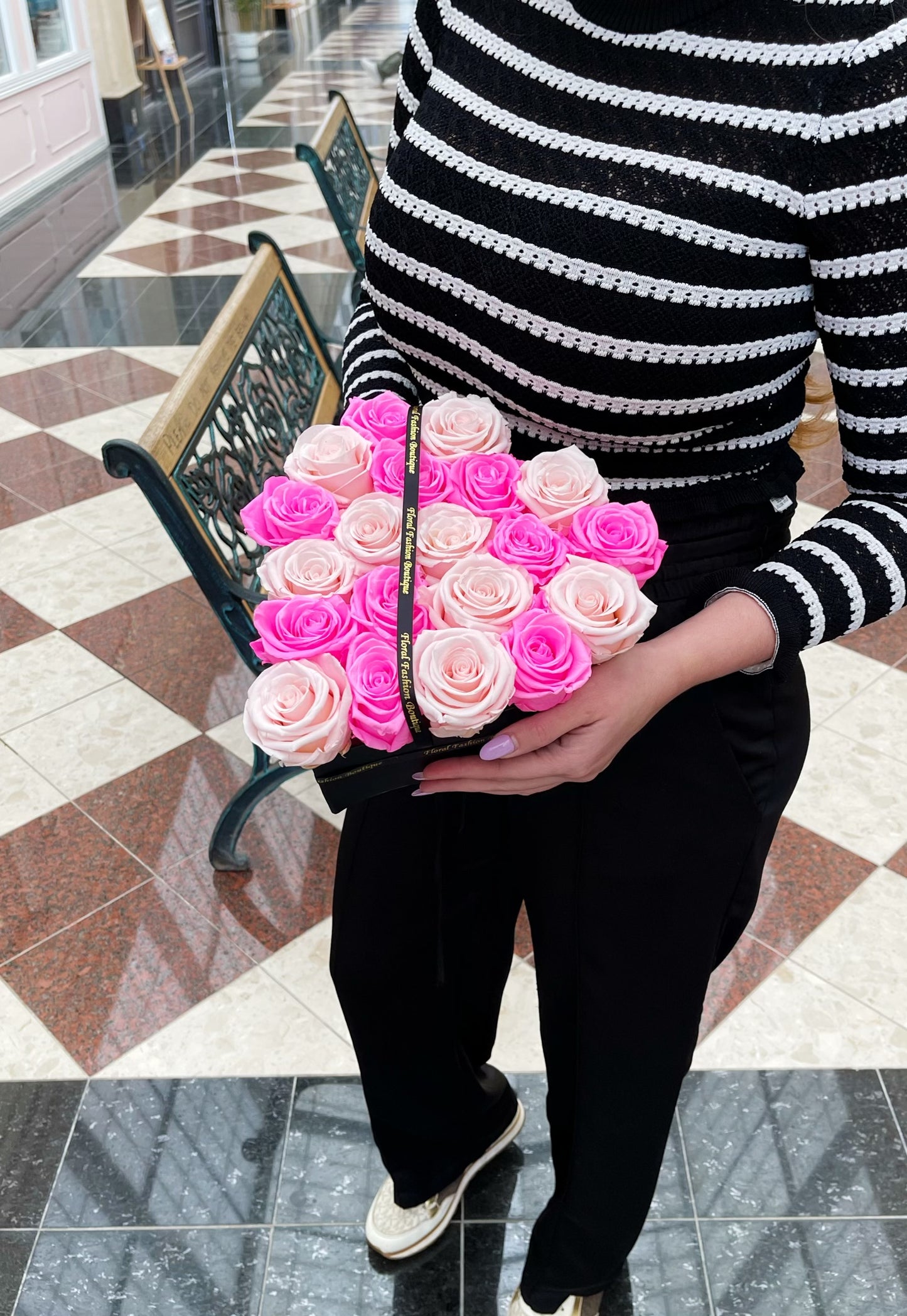 My sweet heart 💕 Roses can last up to 3 years - Floral Fashion Boutique