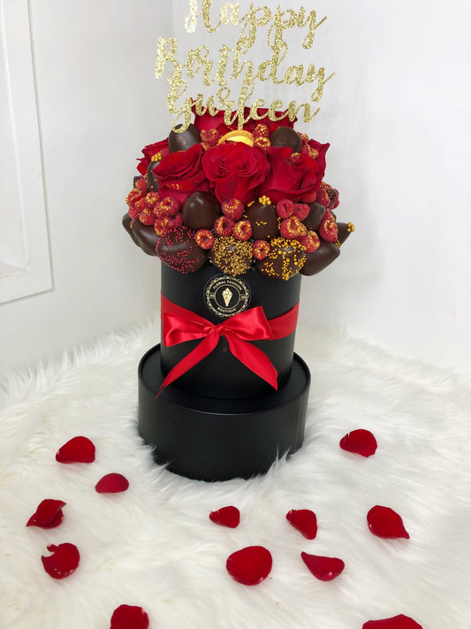 Vegan edible arrangement - Floral Fashion Boutique