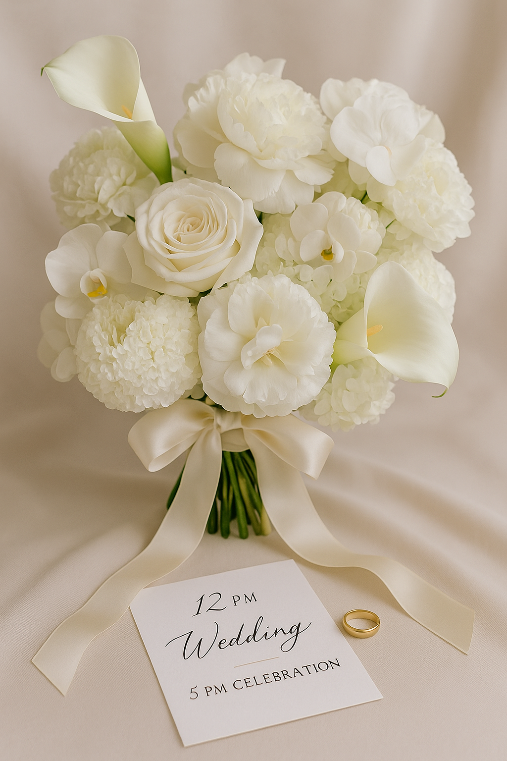 🌸 Top 5 Wedding Flowers That Never Go Out of Style