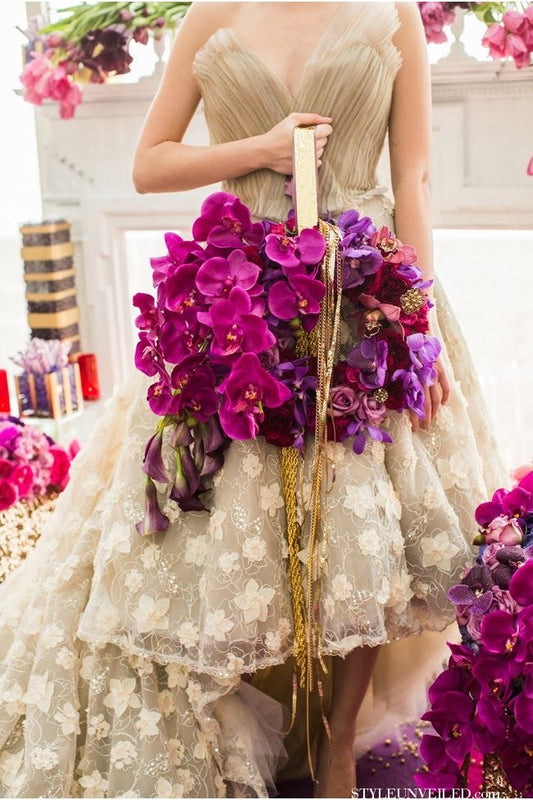 A Guide to Bridal Bouquets: Exploring Various Shapes and Styles - Floral Fashion Boutique