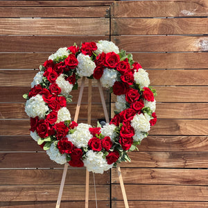 Round Spray / Funeral wreath / Funeral Arrangements