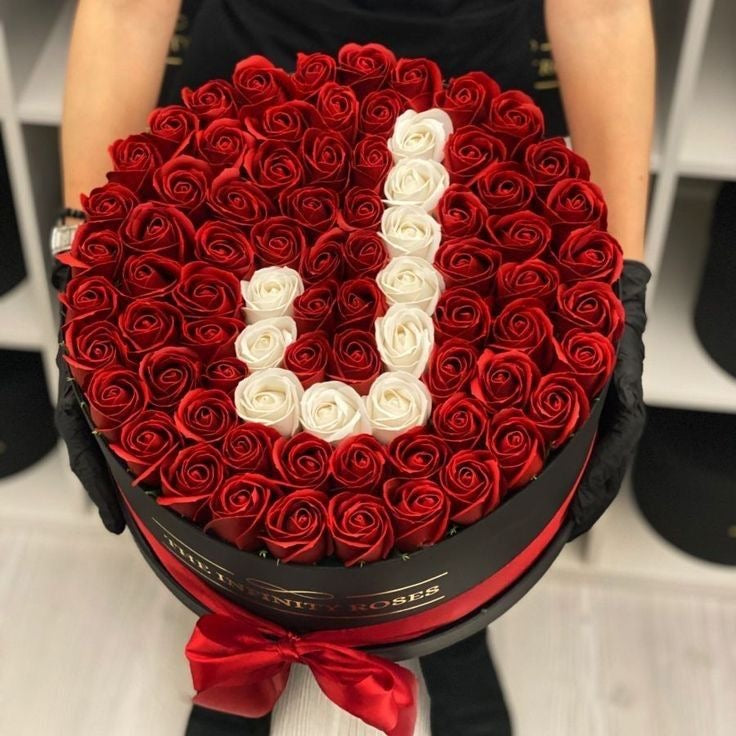 Initial rose box