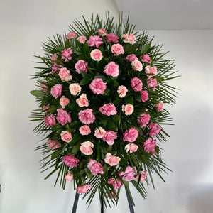 Pinks / Funeral Arrangements
