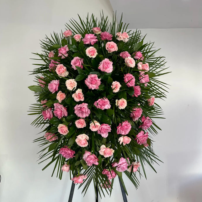 Pinks / Funeral Arrangements - Floral Fashion Boutique