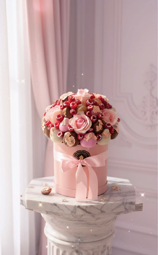 Pink box / Edible Arrangements