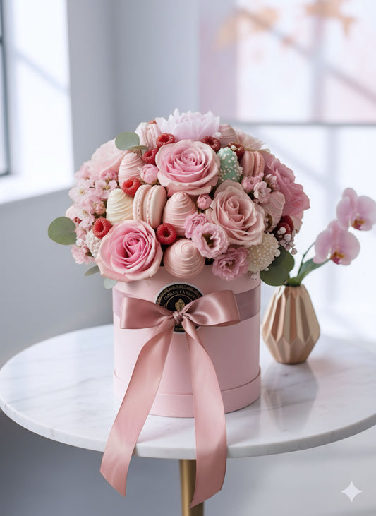 Very light pink / Edible Arrangements