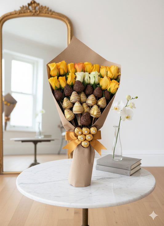 Yellow Rustic Bouquet