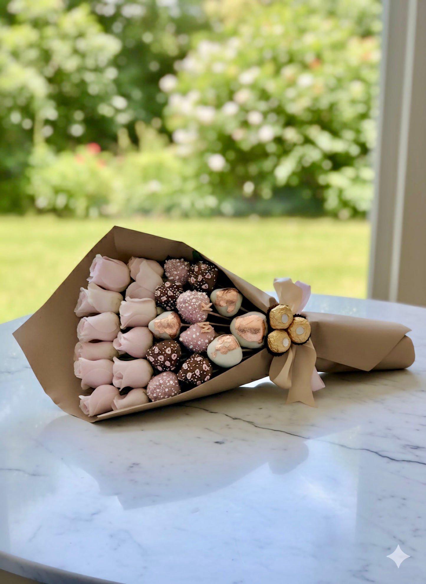 Rose Gold Rustic Bouquet