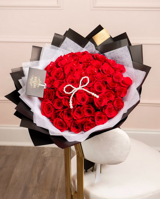 Coquette bouquet/50 Roses