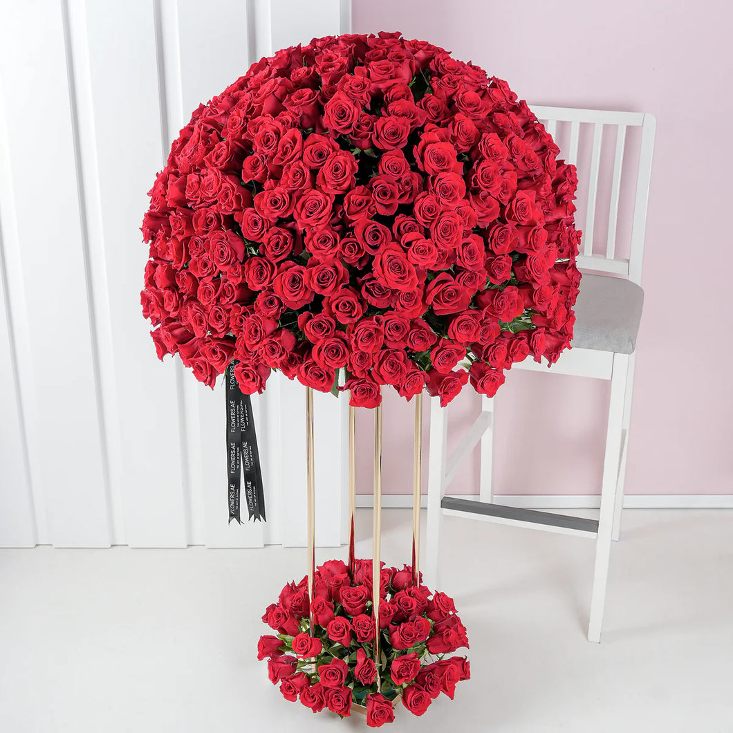 365 Red Roses Stand / Flower stand