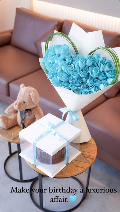 Luxury Tiffany Roses set - Floral Fashion Boutique