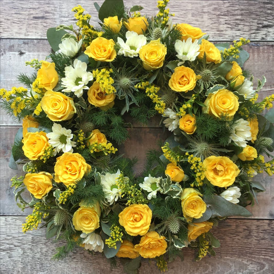 Ring of friendship wreath/ Funeral Arrangements - Floral Fashion Boutique