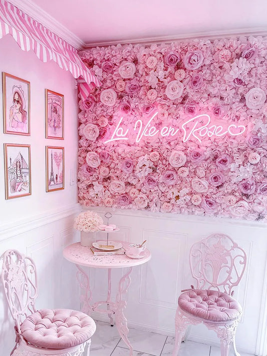 Flowers 3D Backdrop Wall - Floral Fashion Boutique