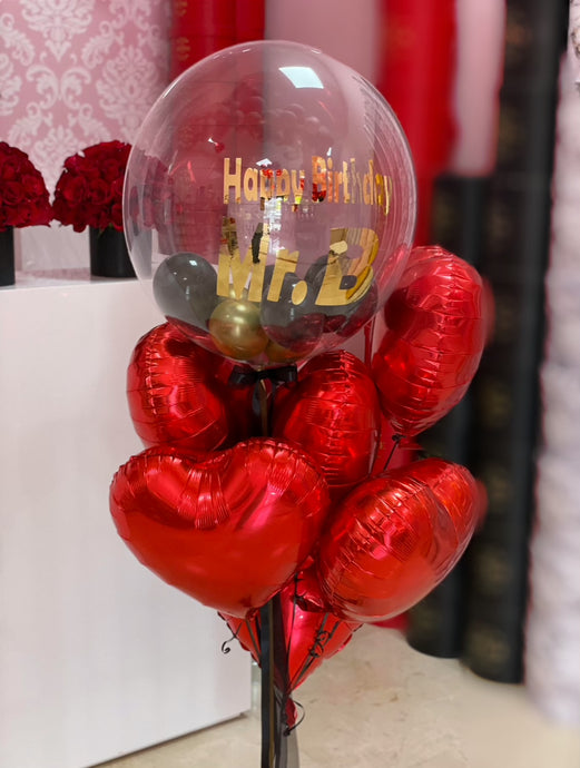 Personalized Balloon Bouquet with Foil - Floral Fashion Boutique