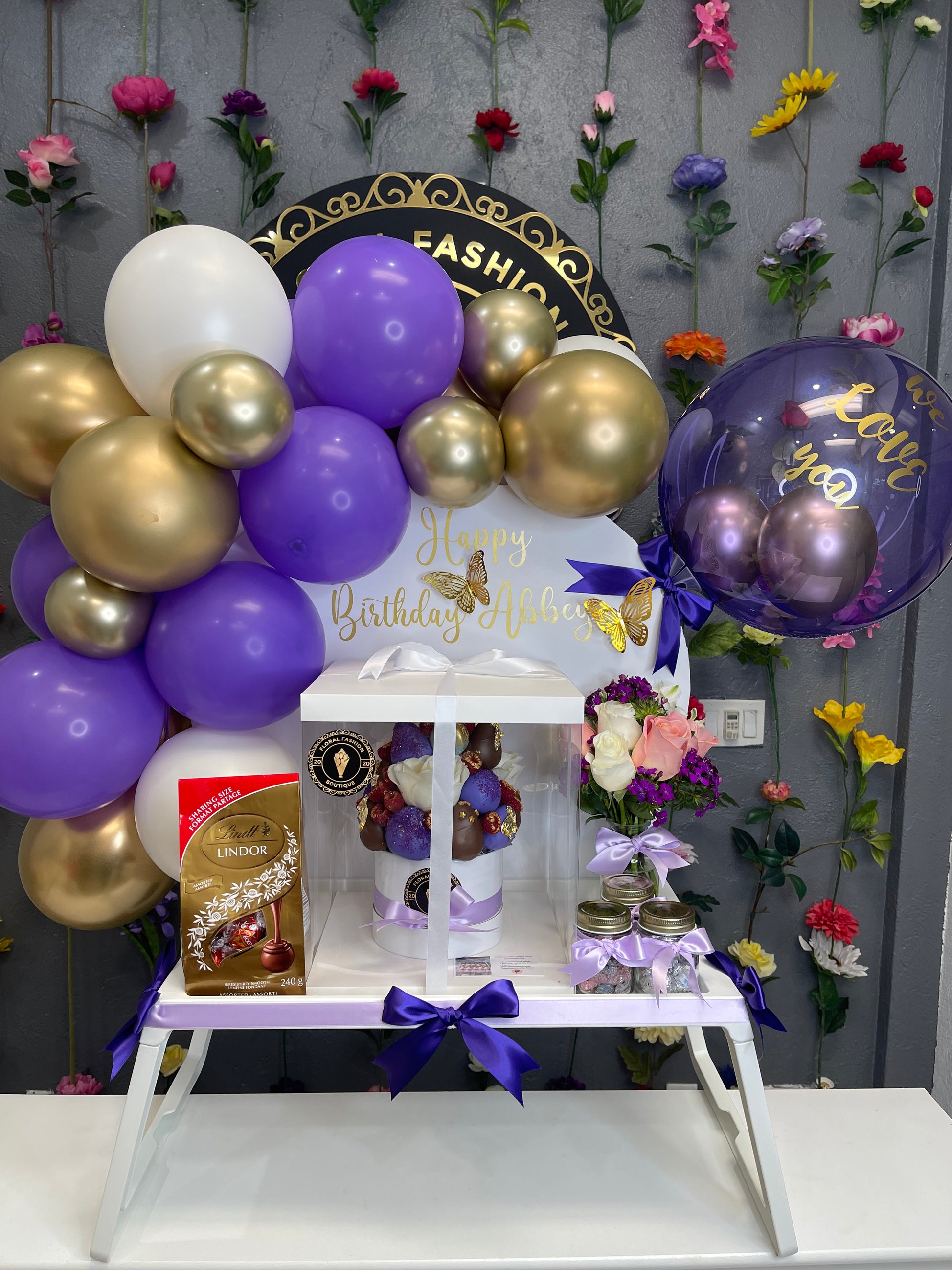 Purple theme - Floral Fashion Boutique