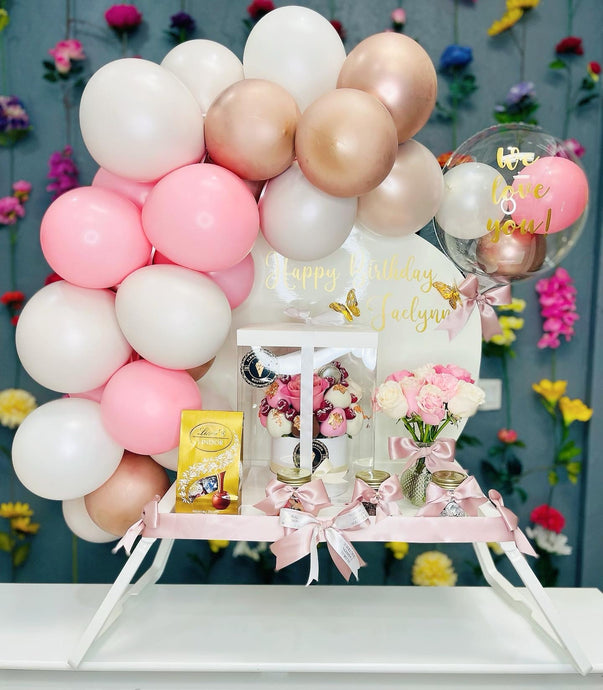 Pastel tray - Floral Fashion Boutique