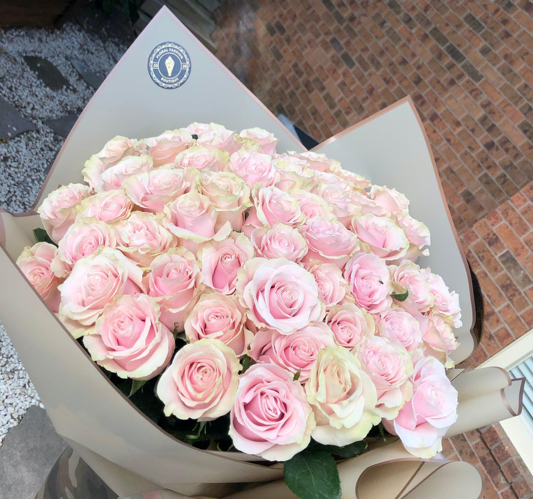 Pink Roses Bouquet