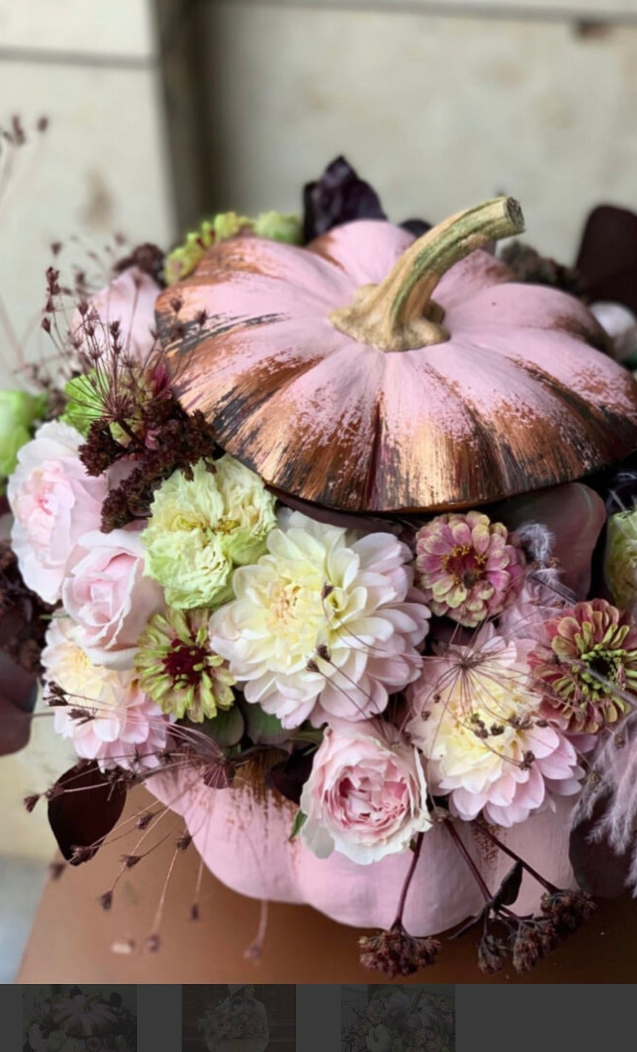 Pink pumpkin - Floral Fashion Boutique