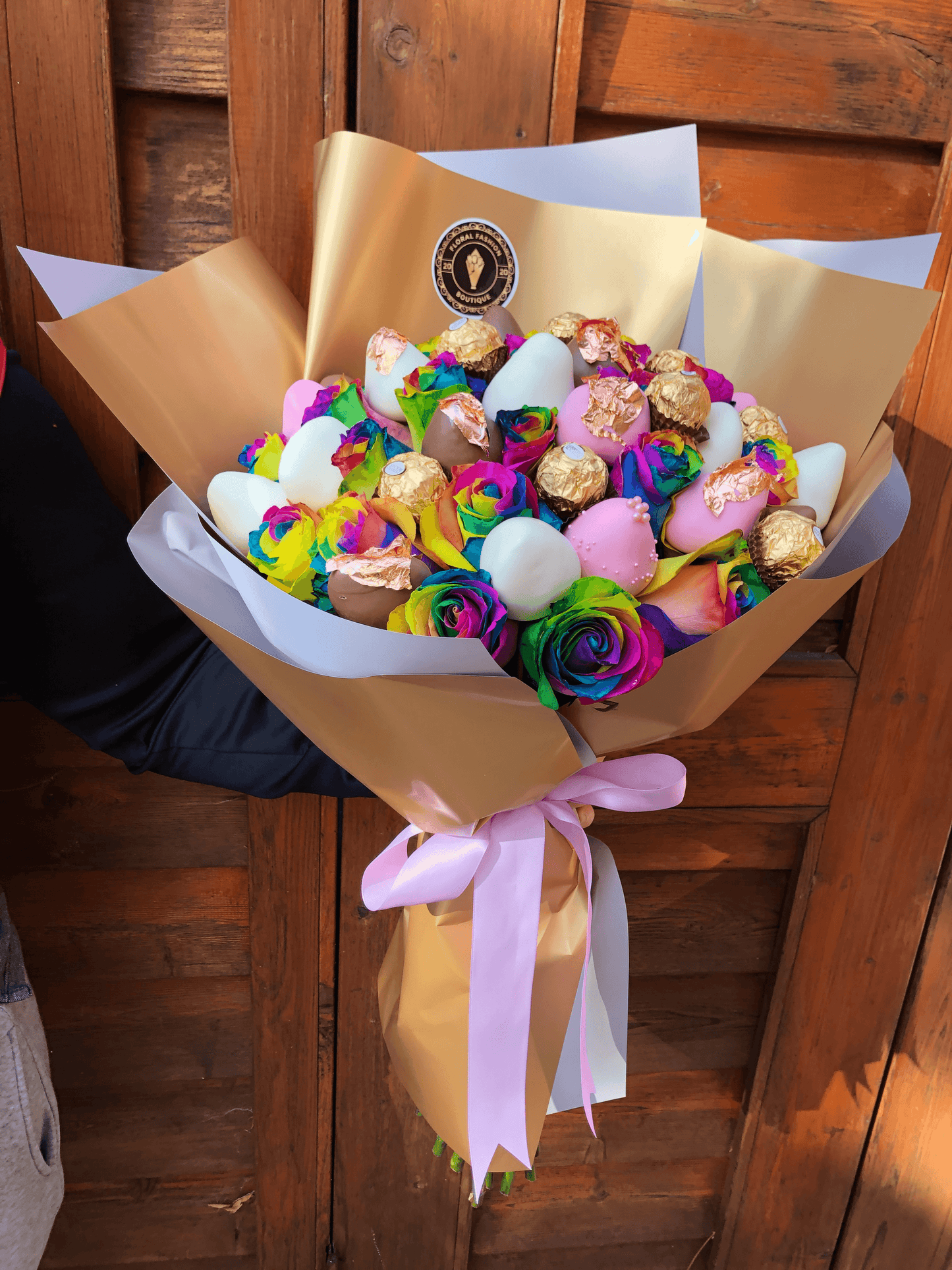 Rainbow Fancy Bouquet - Floral Fashion Boutique