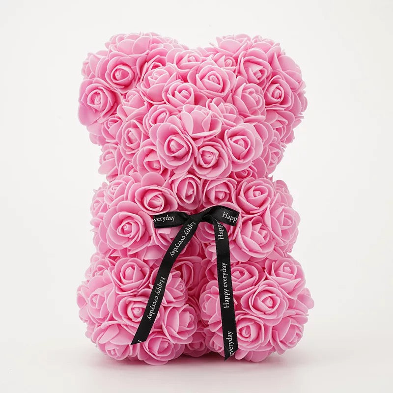 Rose Bear Small (25cm) - Floral Fashion Boutique