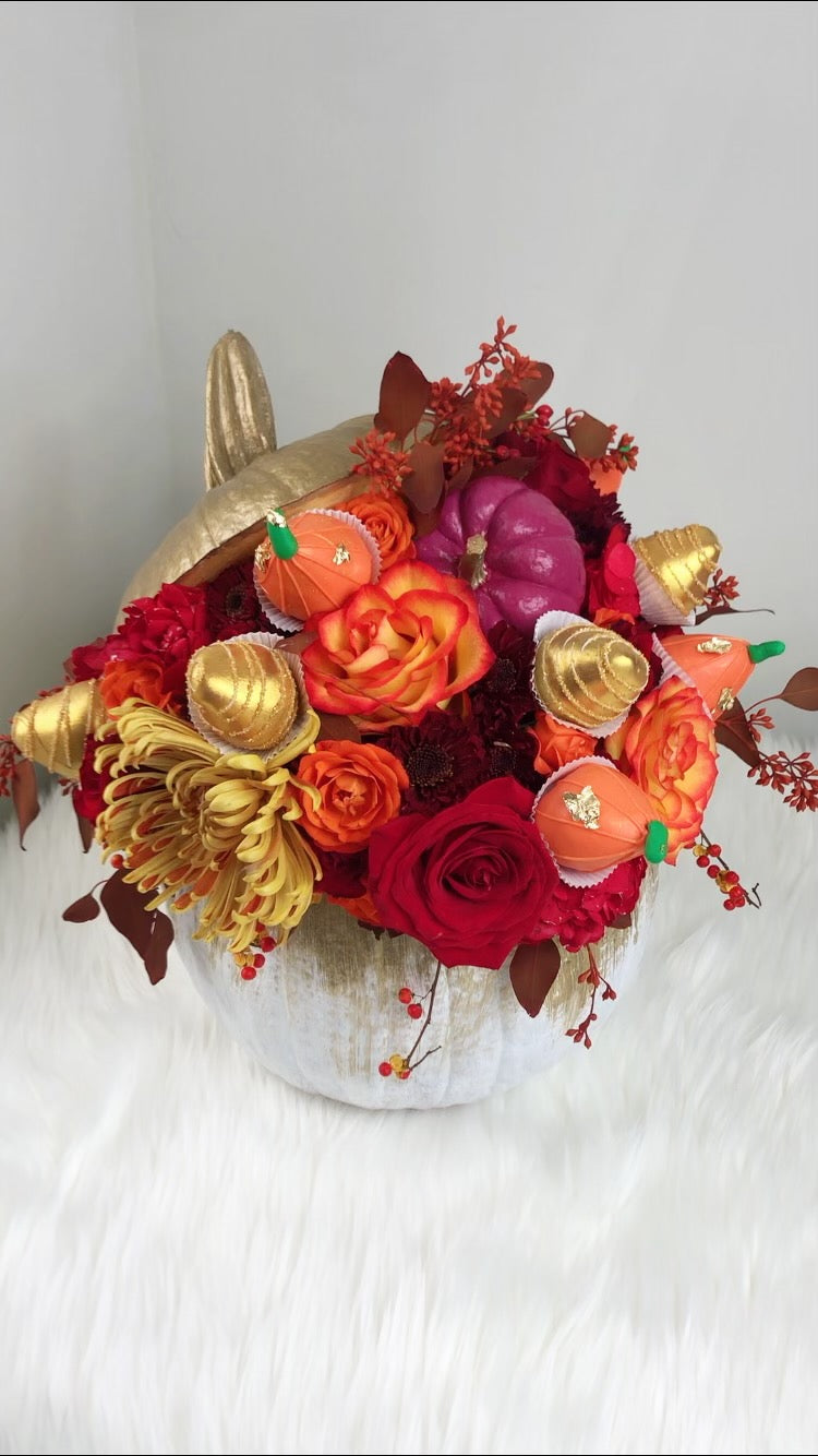Gold Pumpkin - Floral Fashion Boutique