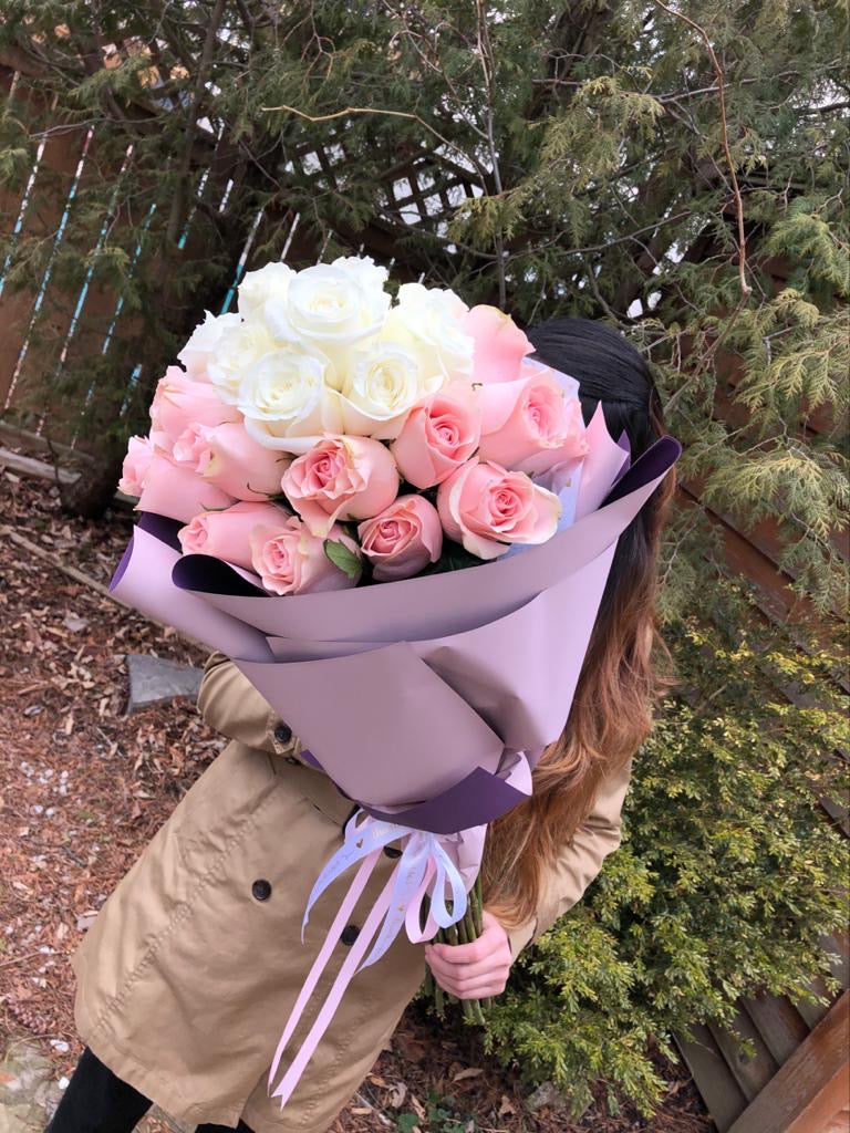 Bouquet with 30 Roses