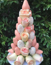 Load image into Gallery viewer, Peach Strawberry Tower
