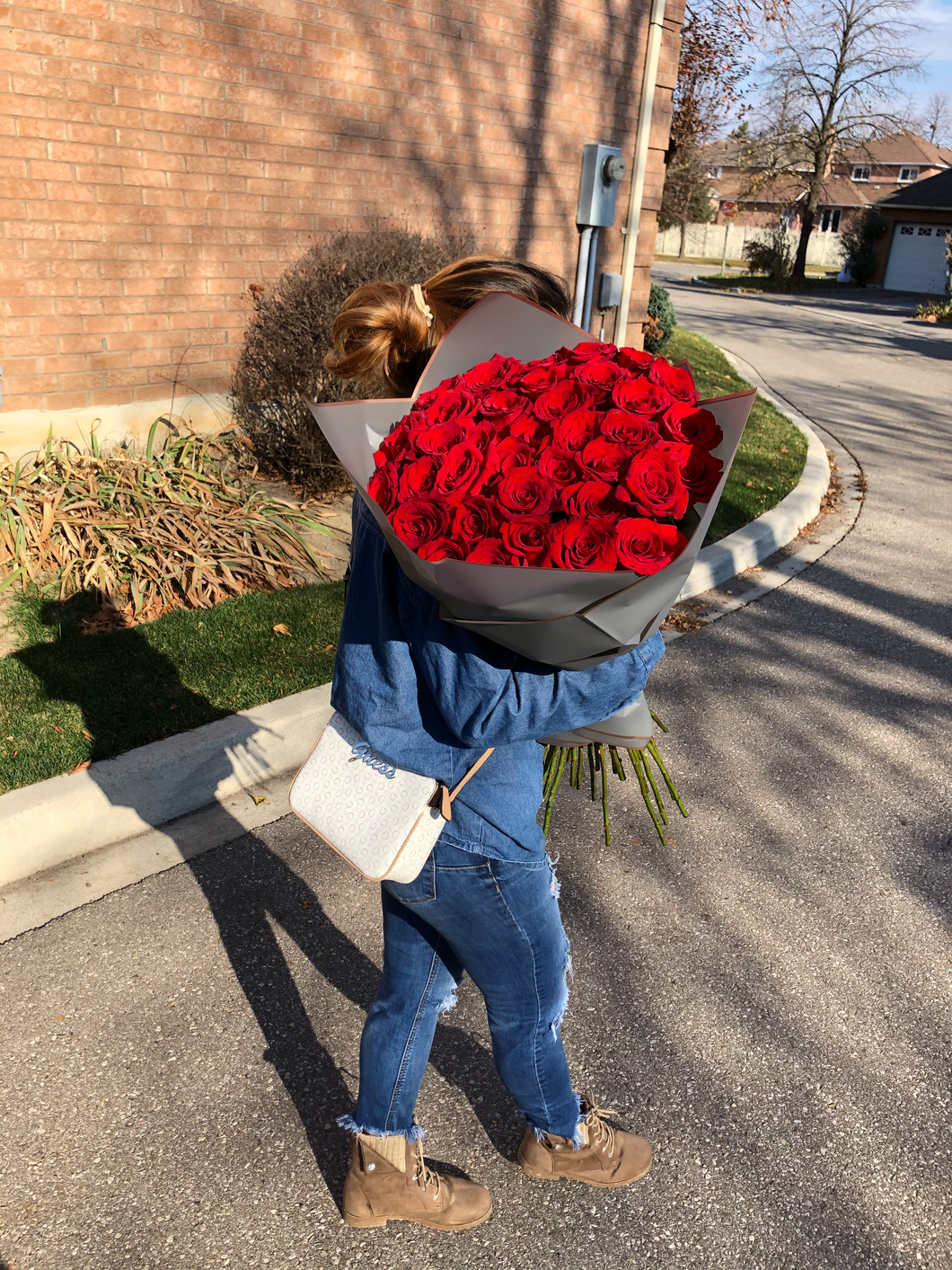 50 Red Roses - Floral Fashion Boutique