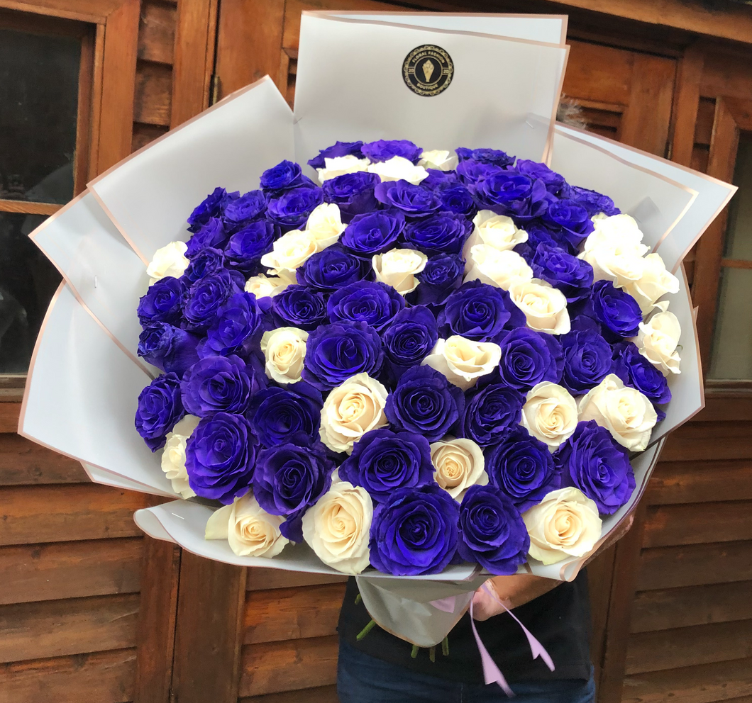 Purple roses