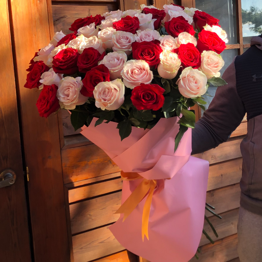 Red and Pink Roses - Floral Fashion Boutique